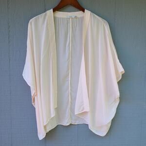 Talula Light Pink Oversized Dolman Kimono XXS/XS